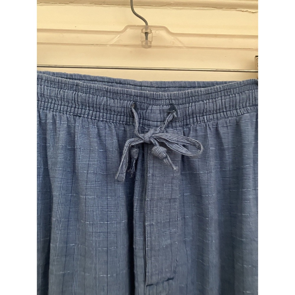 Nautica mens Long-sleeve Lightweight Cotton sleepwear rope and pants Blue Sz MED - Picture 10 of 14